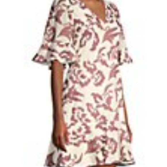 💐 🏵 HOST PICK 💐 REBECCA TAYLOR NEW w/TAGS : Amea Floral Ruffle Dress - Picture 6 of 13